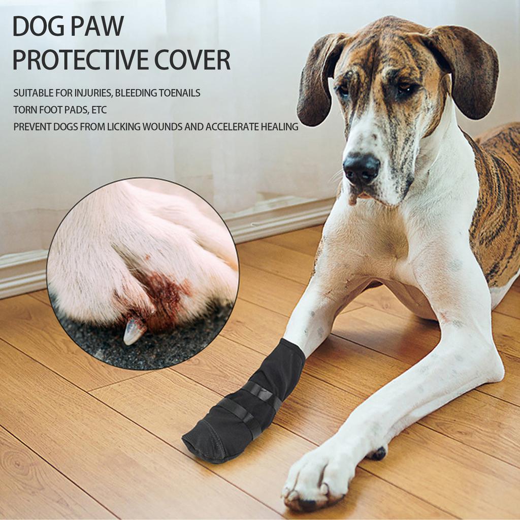 Водонепроницаемые собачьи ботиночки - Защитная обувь для питомцев после операции, для восстановления после травм и для использования на улице - Нескользящие протекторы для лап питомцев