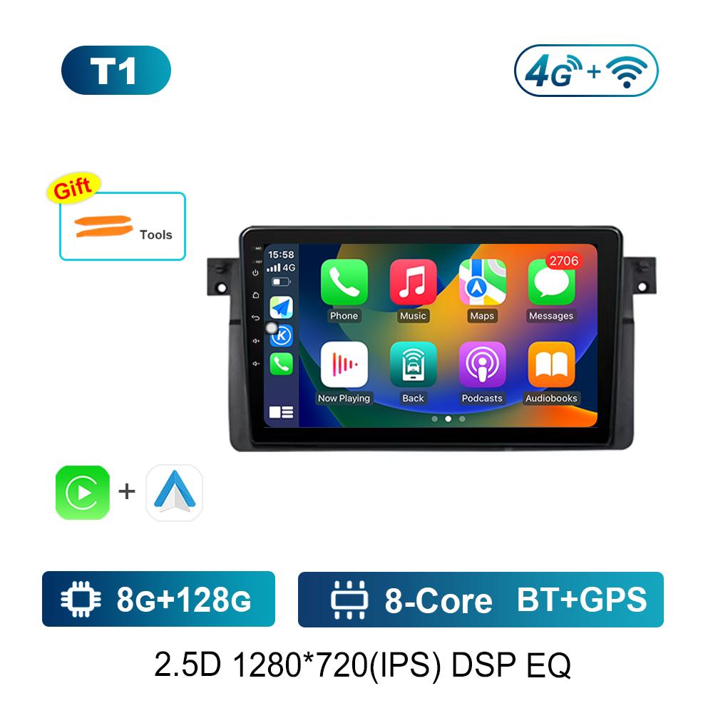 Android Car Radio Multimedia Video Player для BMW E46 M3 318/320/325/330/335 Bluetooth GPS навигация WiFi HD сенсорный экран