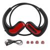 IPX8 Waterproof Sports Headphone Swimming Rear Hanging Bluetooth Earphone with 8G MemoryRed