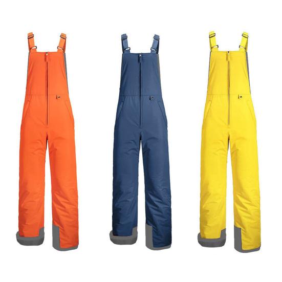 Женский водонепроницаемый утепленный горнолыжный комбинезон зимние сноубордические штаны комбинезон регулируемый плечевой ремень зимний комбинезон