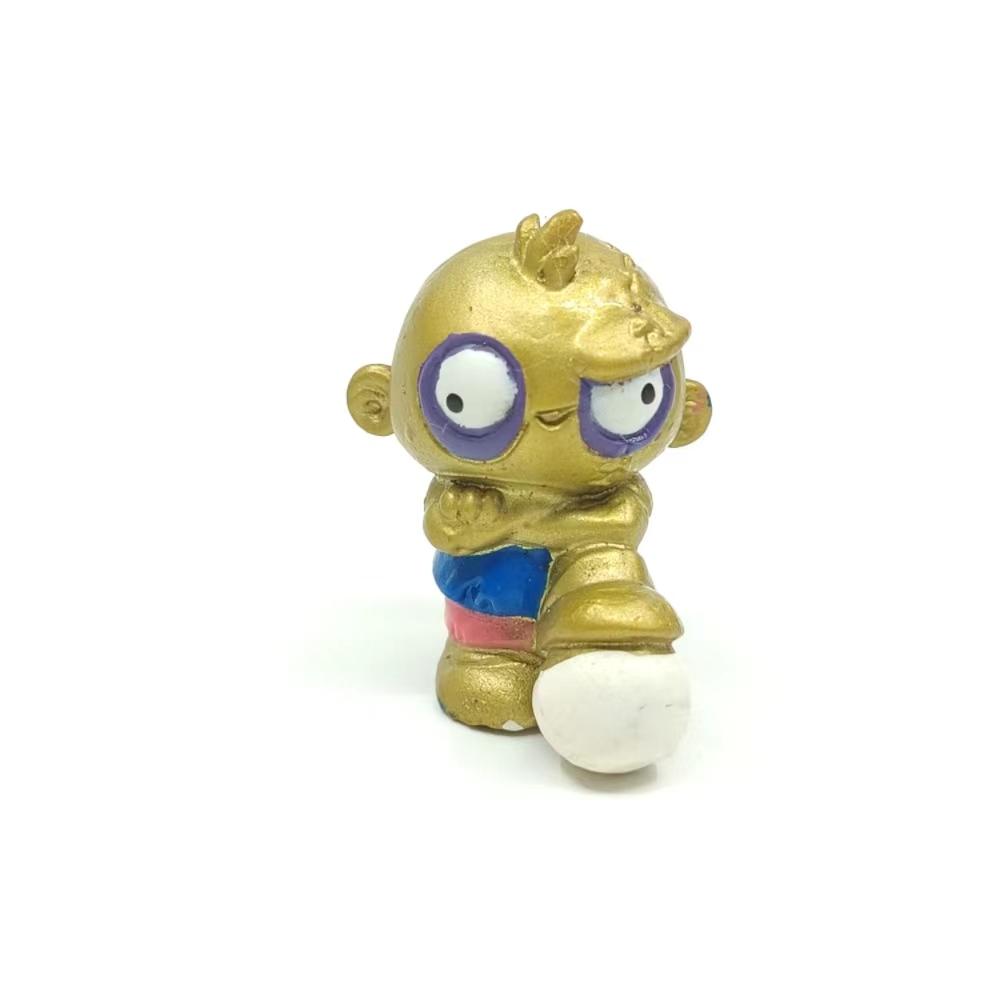 Original Zomlings ULTRA Rare GOLD Silver Superzings Styles PVC Action Figures Limited Collection Spanish Toy Boys Birthday Gift