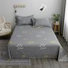 Bedsheet Four-piece Set, Pillowcase, Quilt Cover, Quilt Cover, Autumn Dormitory Washed Cotton Three-piece Set, Single Product Brushed