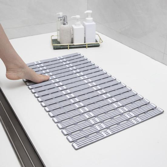 Нескользящий коврик для душа для ванной комнаты, массажный коврик для ног, быстросохнущий, пригодный для машинной стирки, 68*40 см, коврик для ванны