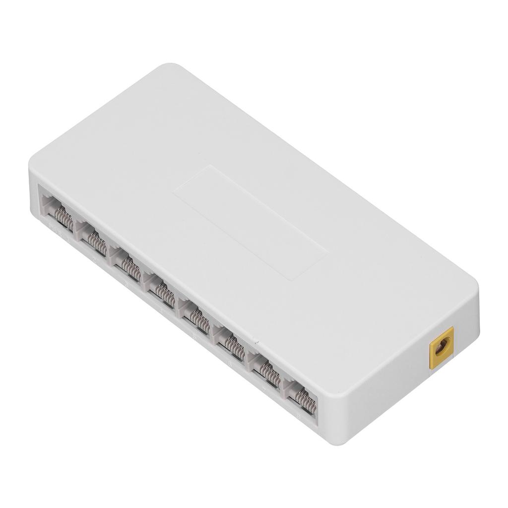 8-портовый гигабитный неуправляемый Ethernet-коммутатор Домашний сетевой концентратор Ethernet-разветвитель для камеры видеонаблюдения