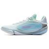Li Ning Wade 808 5 ULTRA Износостойкие и легкие Низкие баскетбольные кроссовки Мужские Белый Синий Зеленый ABAV015-3
