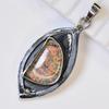 Natural Fancy Opal 43 Ct CERTIFIED 925 Sterling Silver Pendant For Birthday Gift