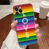 Gay Pride Flag Lesbians LGBT Rainbow Case For Apple iPhone 17 16 15 14 13 12 11 Pro Max Case 16 Plus 16E 17Air 17Pro Phone Cover