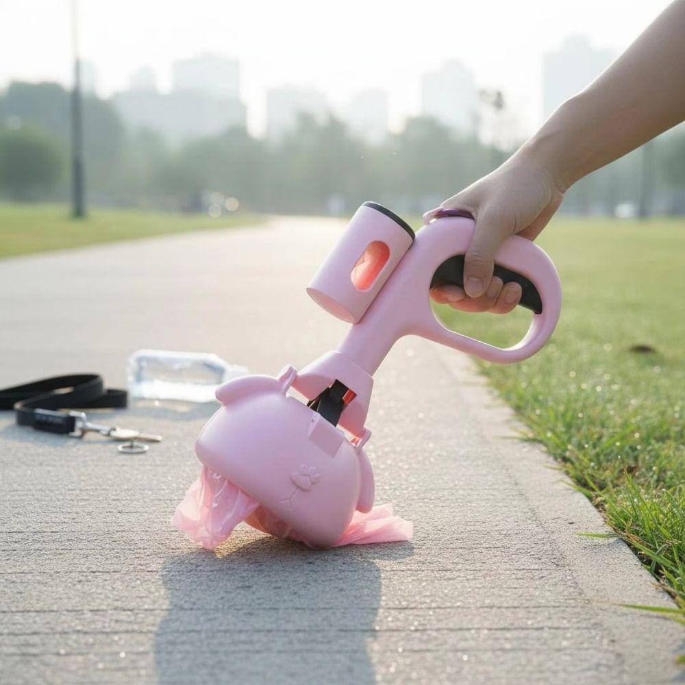 Leak-Proof Dog Poop Scooper Non-Slip Handle Poop Remover Easy Cleanup Dog Shit Picker Easy Cleanup