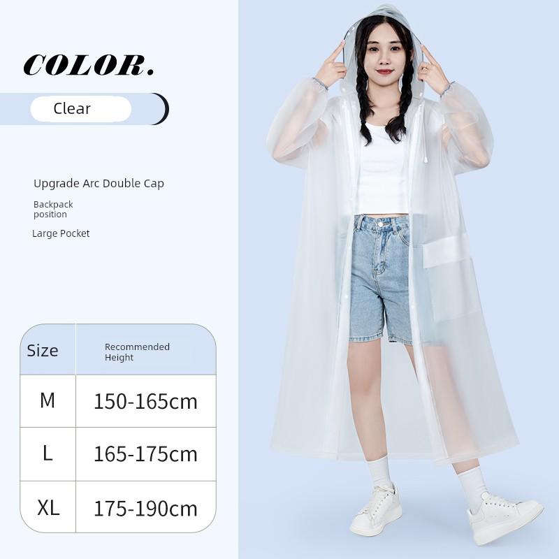 Raincoat Women's Long Full Body Rainstorm Prevention Single Integrated Electric Battery Motorcycle Adult Outer Wear Thickened Poncho