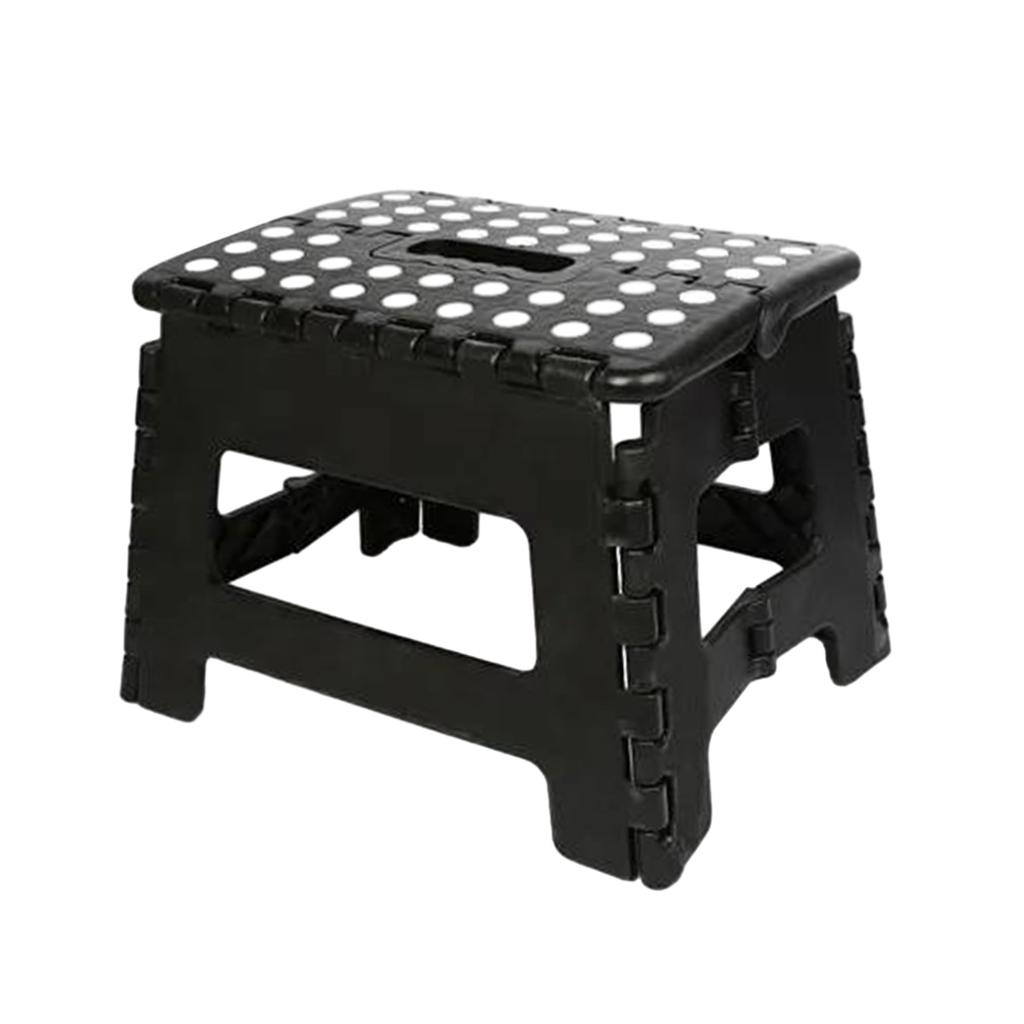 Folding Step Stool High Stability Good Load-bearing Heavy-Duty Beach Picnic Chair Travel Use Collapsible Stool Camping Supplies