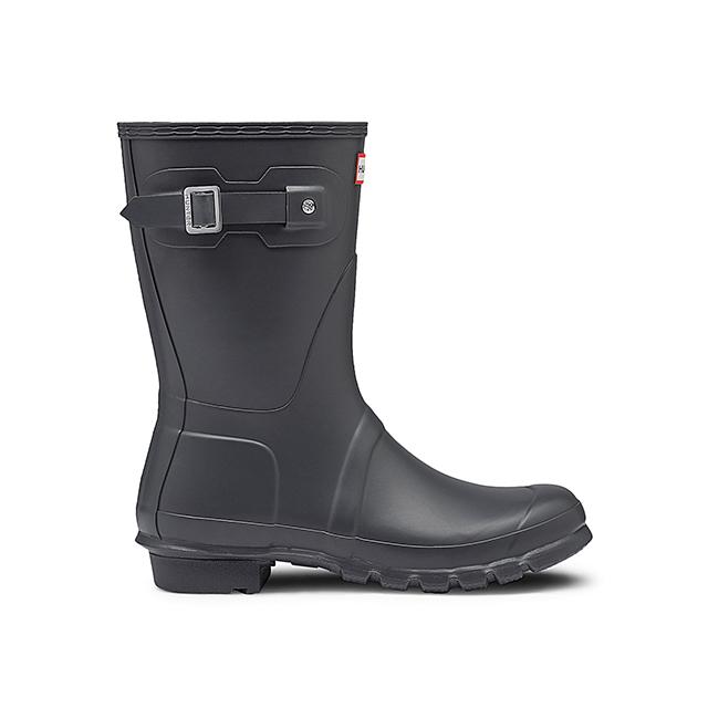 Hunter [Women] Original Short Rain Boots - Dark Slate Wfs1000Rmadsl