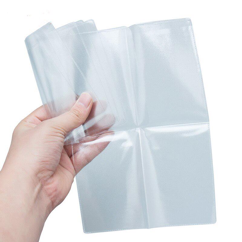 Multi-card Position Cover for Driver Documents PVC Transparent Car Document Protect Cover Wallet Men Women ID Credit Card Holder