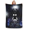 Фланелевое одеяло Hollow Knight Мягкое Уютное Зимнее Покрывало для Детей Взрослых Дивана Кресла Уличный Тренд Чехол для Дивана-Кровати