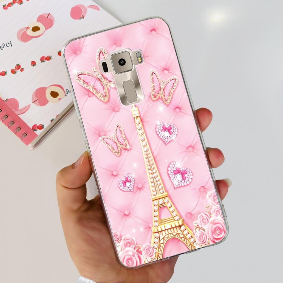 For Asus ZenFone 3 ZE520KL ZA520KL Case Cover Printed Soft Silicone TPU Phone Cases For Asus ZenFone3 5.2“ Z017D Z017DA Z017DB”