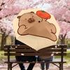 1PC Bear Tomato Umbrella-8-Rib Reinforced, Automatic Open, Lightweight & Durable, Cute Fashion Accessory for Outdoor-Y0354