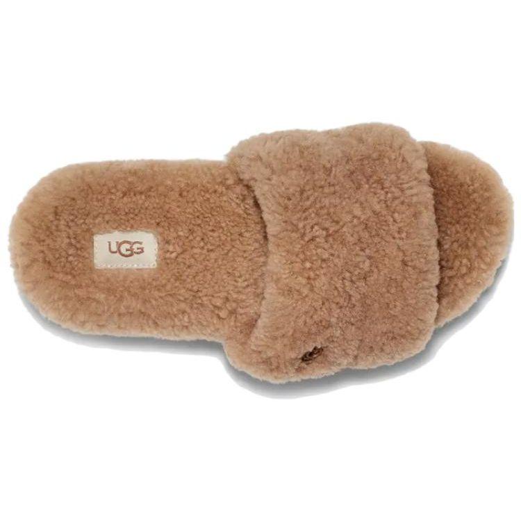 UGG Кроссовки женские Cozetta Curly Slipper Chestnut Brown 1130838-CHE