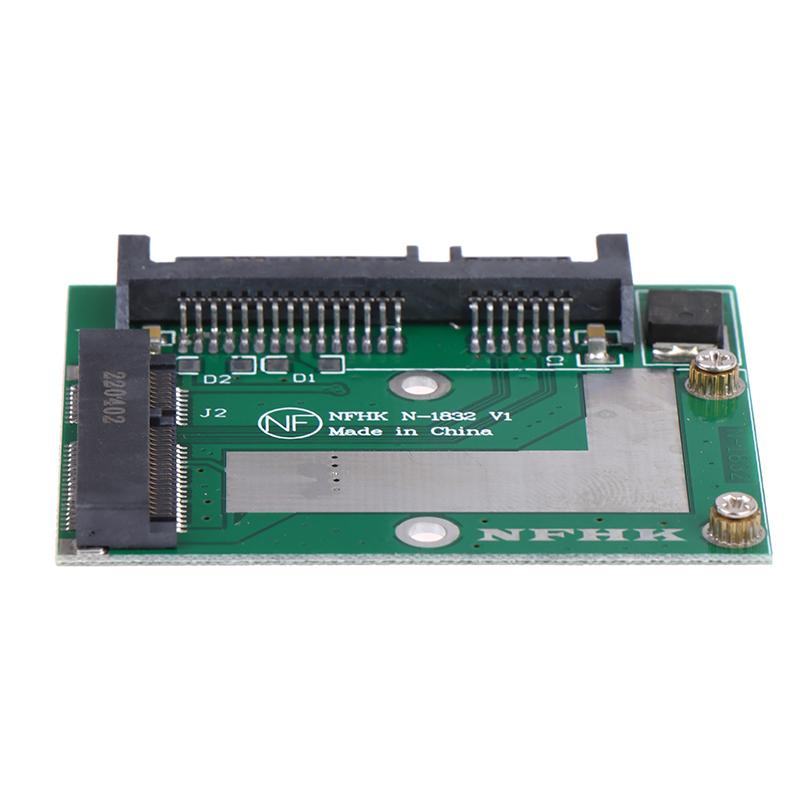 Msata SSD до 2,5 ''SATA 6,0Gps адаптер преобразователь карты модуль платы Mini Pcie SSD