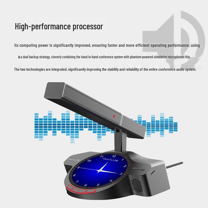 FionTu Professional Wired Gooseneck Conference Microphone (CN version)