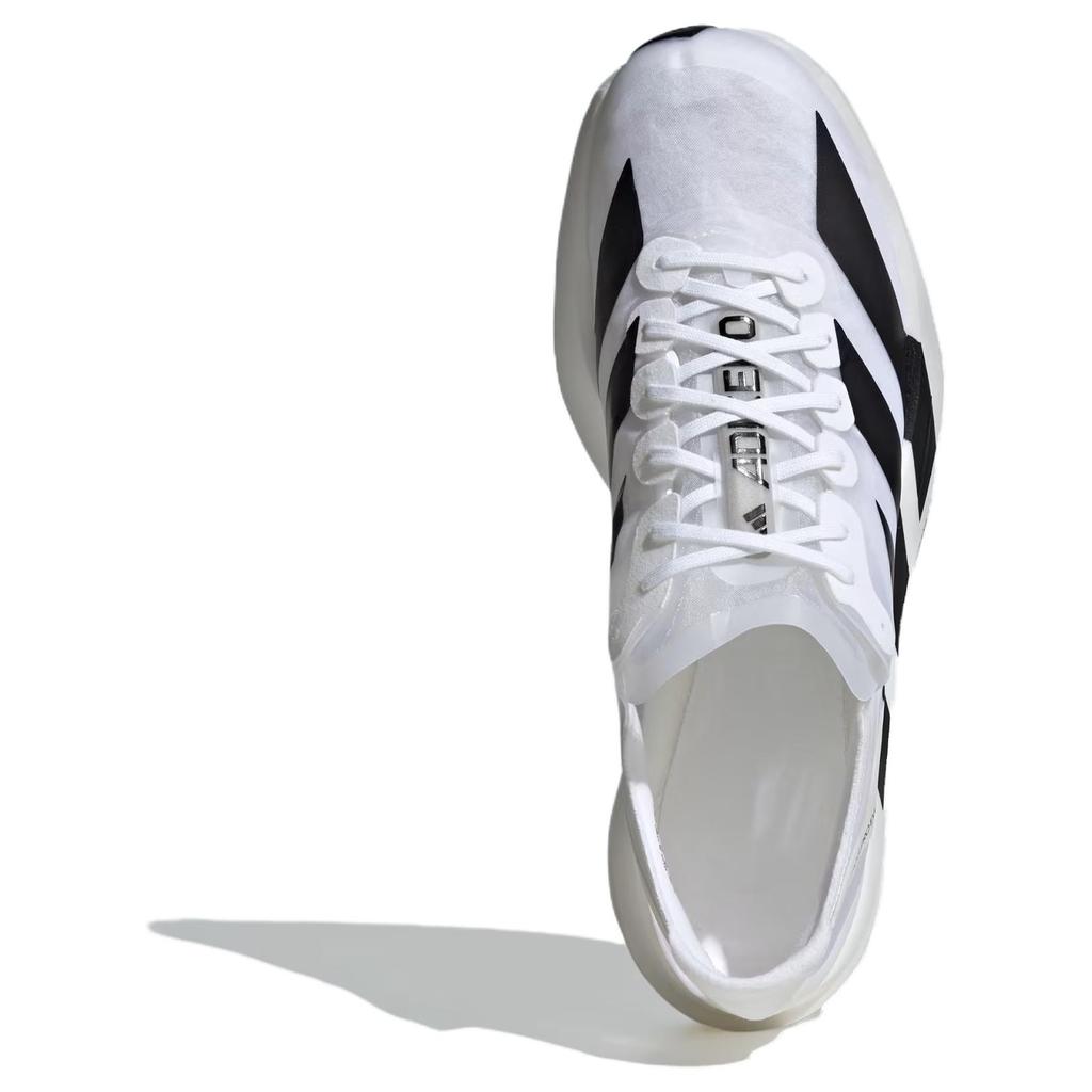 adidas Adizero Adios Pro Evo 1 Дышащие Низкие Марафонские Беговые Кроссовки Унисекс Белый Черный Издание 2024 IH5564-2024