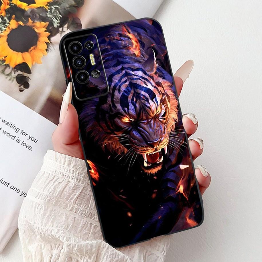 For Tecno Pova 2 Case LE7 LE7n Cover Cool Dragon Lion Cartoon Soft Silicone Protective Shells For Tecno Pova 3 LF7n Pova2 Bumper