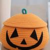 Large Capacity Clothing Storage, Foldable Dust Bag, Household Simple Clothing and Blanket Storage Box, Halloween Decoration