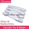 Chrome Door Handle Cover Trim for Subaru Forester SJ (2013-2018)