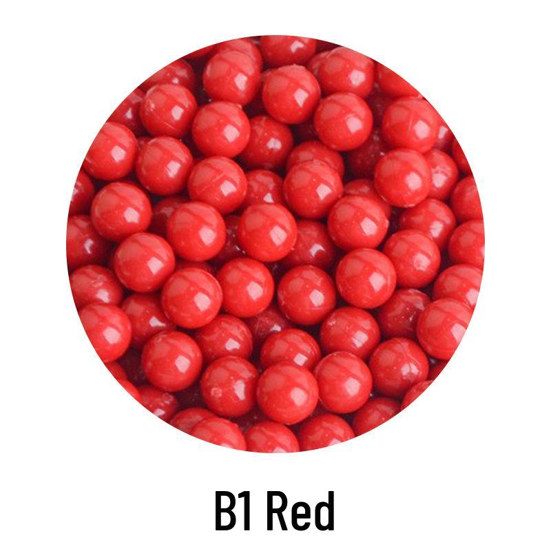 Пластиковые бусины конфетных цветов: Круглые упругие мячики без отверстий для детских DIY украшений, поделок и пуль для игрушечных пистолетов.
