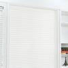 1Pc Bathroom Balcony Shades Pleated Blinds Self-adhesive Half Blackout Windows Curtains