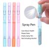 2/4Pcs Spray Pen Portable Refillable  Spray Bottle Writing Pens School Office Gel Pens Students Supply Color Random