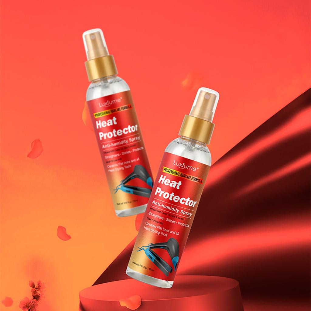 Высокоэффективный термозащитный спрей для выпрямления волос, увлажняющий, унисекс, 150 мл