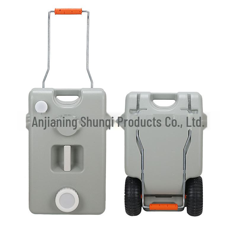 Модифицированный самоходный автодом на колесах, большой бак для воды на 25 л, идеально подходит для кемпинга и путешествий на открытом воздухе.