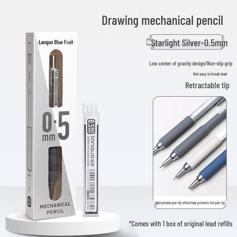 Soft Grip Mechanical Pencil for Students - Ideal for Learning, Drawing, and Daily Writing