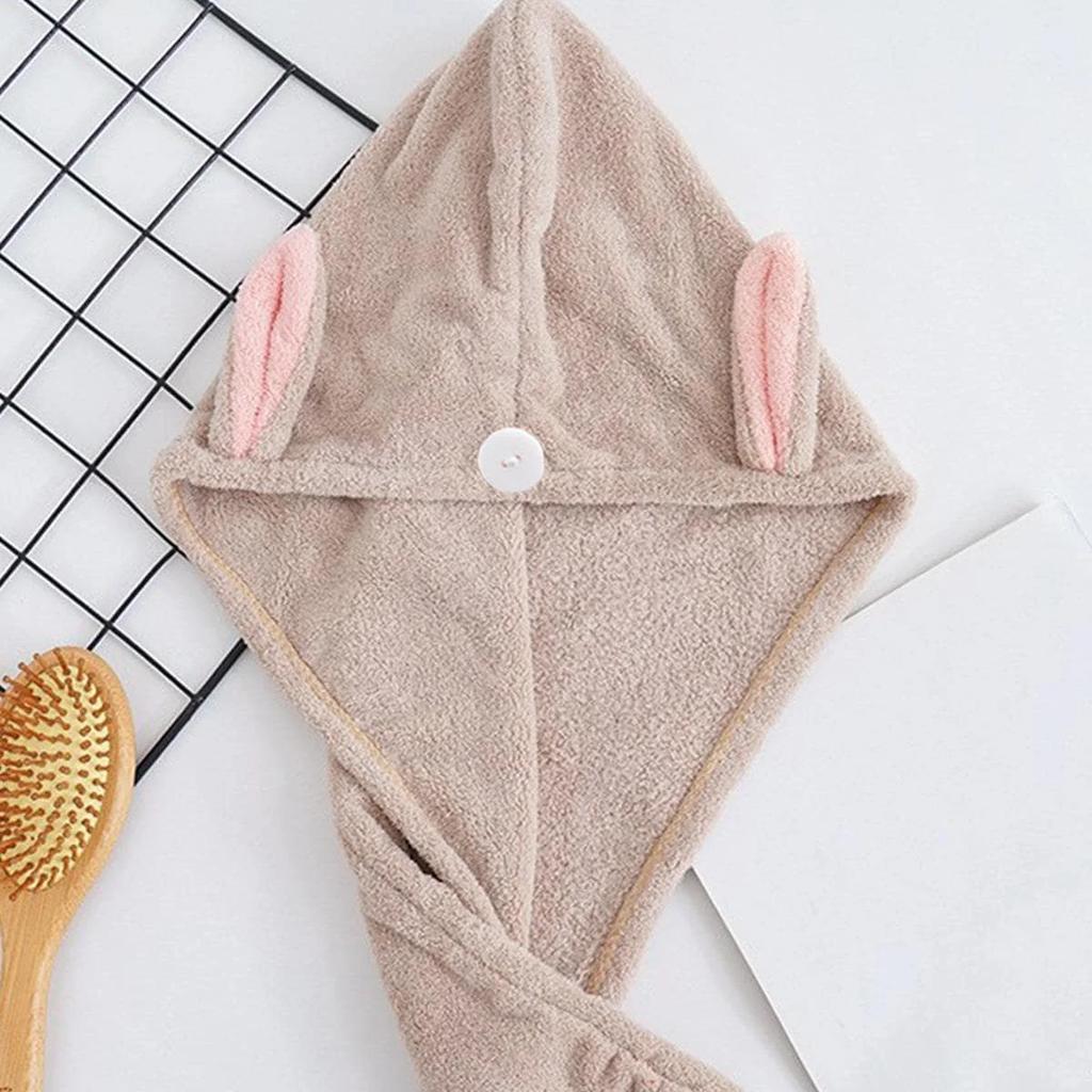 1 шт. Полотенца для волос из микрофибры Супервпитывающее полотенце для сушки волос Тюрбан для женщин и девушек Быстрая волшебная шапочка для сушки волос