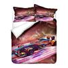 3D Printed Racing Bedding Set King Queen Bed Down Duvet Cover Pillowcase 2/3pc Speed Racing Bed Cover Teenagers Boys Men's Cover Gift