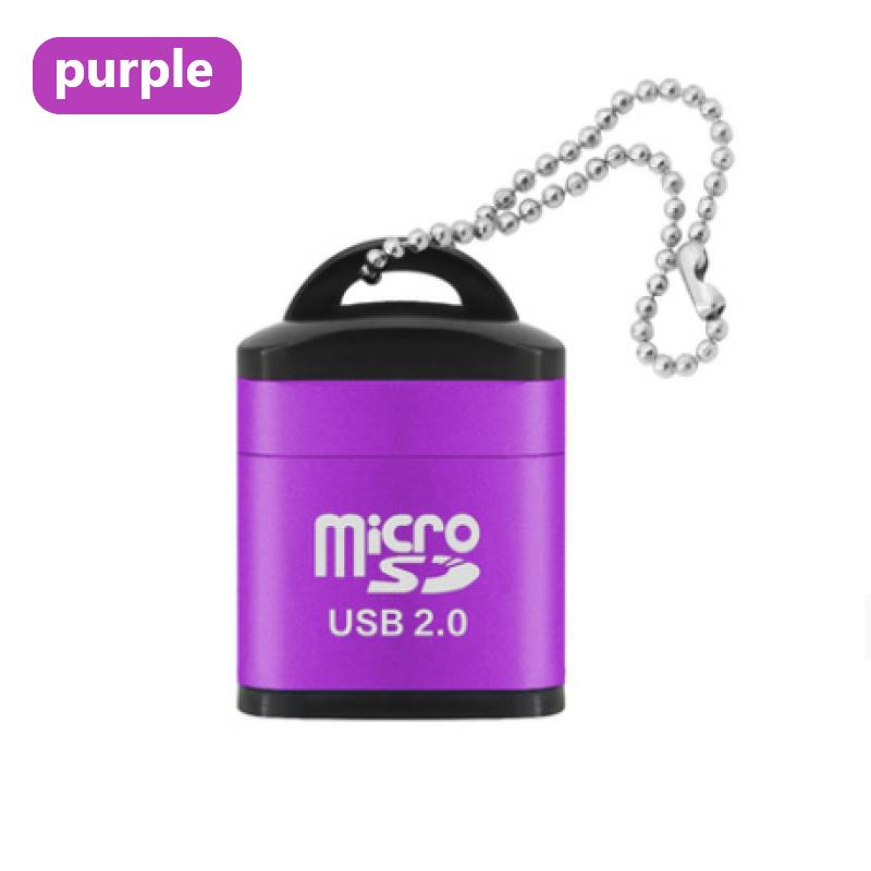 Мини-кардридер Micro SD Card USB 2.0 480 Мбит/с высокоскоростная память Tf для мобильного телефона