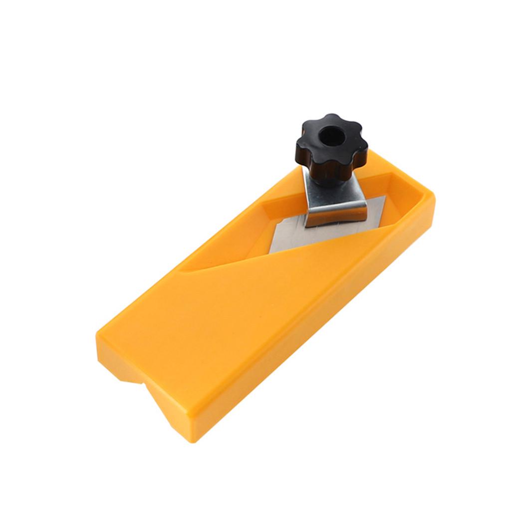 Инструмент для строгания гипсокартона Плоский квадратный инструмент для снятия фаски с кромки гипсокартона Ручной инструмент для деревообработки