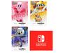 Amiibo Kirby Super Smash Series 3 Types Set Meta Switch Logo Design Microfiber Cloth Bros. (Kirby, Dedede, Knight) (Nintendo Included)