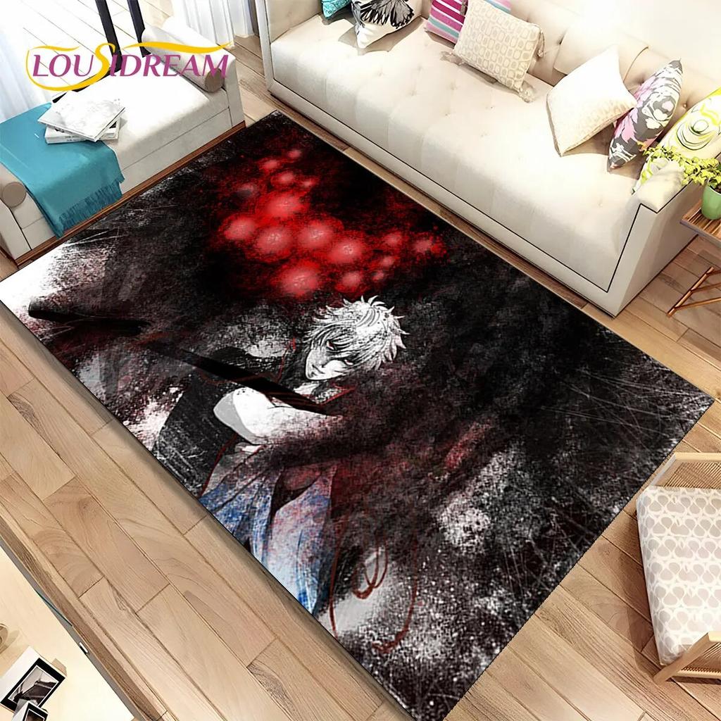 3D Gintoki Kagura Gintama аниме коврик, ковер для гостиной, спальни, дивана, коврик для украшения, детские игры, нескользящий напольный коврик