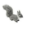 Plush Squirrel Miniatures Simulation Fur Simulation Animal Toy  Christmas Decorations
