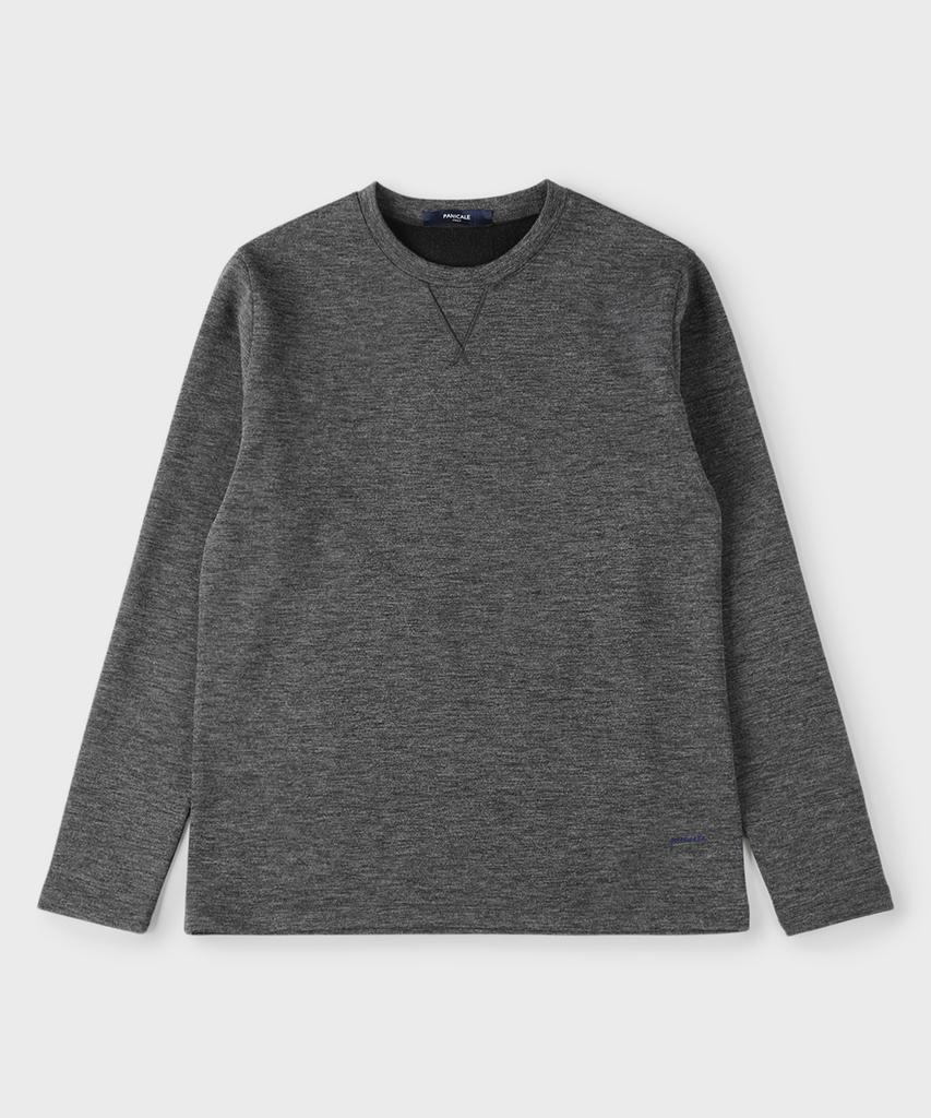 PANICALE Charcoal Logo Stitch Sweatshirt