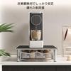 NASSIA Dolce Gusto Capsule Holder, Storage Rack, Drawer Type, Holds 36 Capsules (Black)