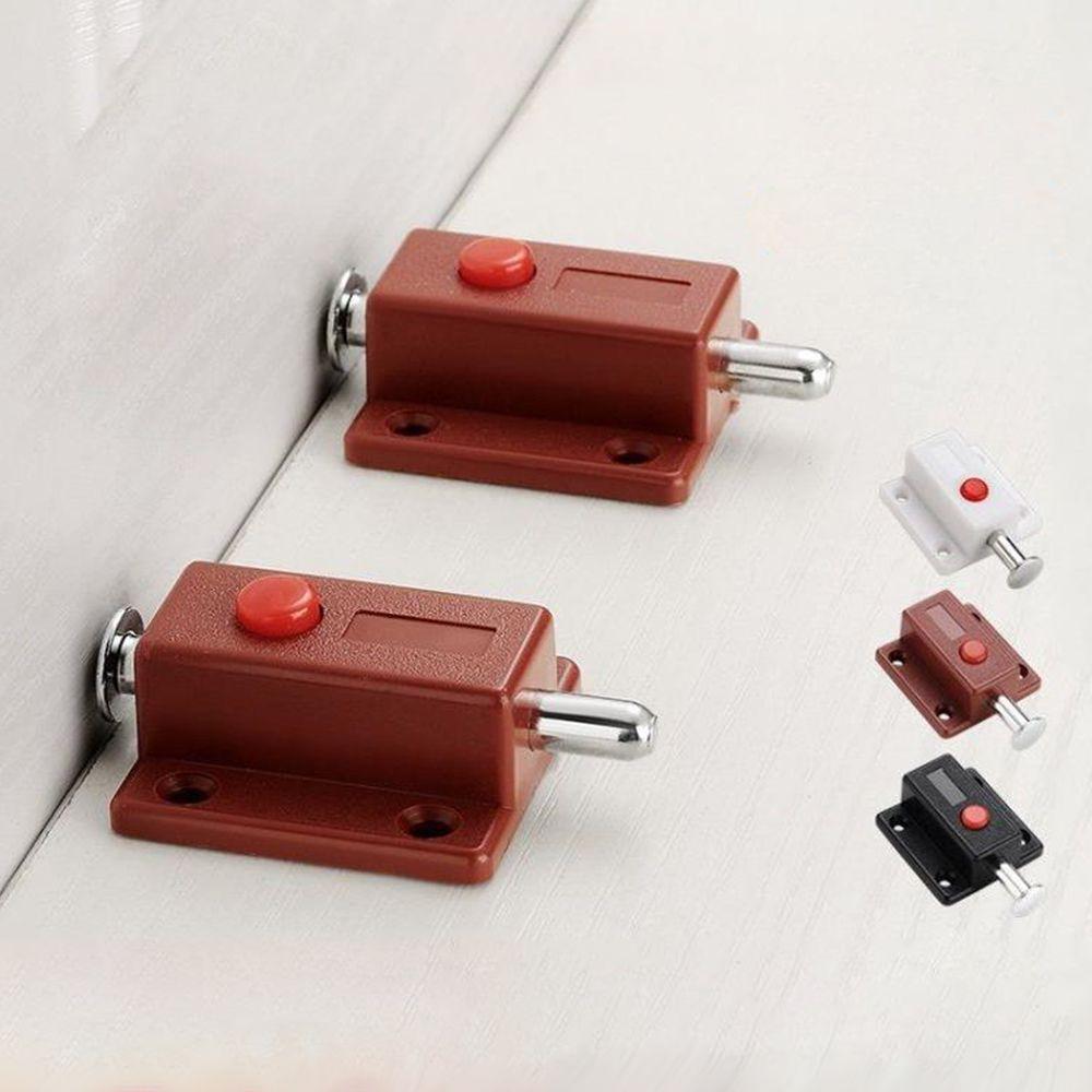 10 шт. мебель автоматический шкаф для шкафа дверь всасывания болты защелка замок сплошная дверная защелка
