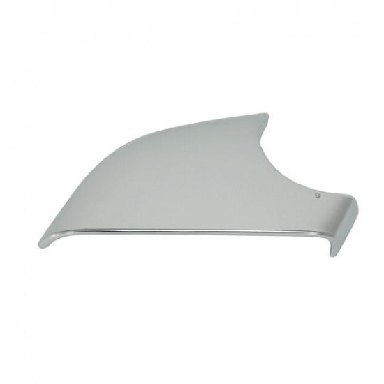 Fits 2017-22 Tesla Model 3 Right Wing Rearview Mirror Cover Lower Holder Chrome