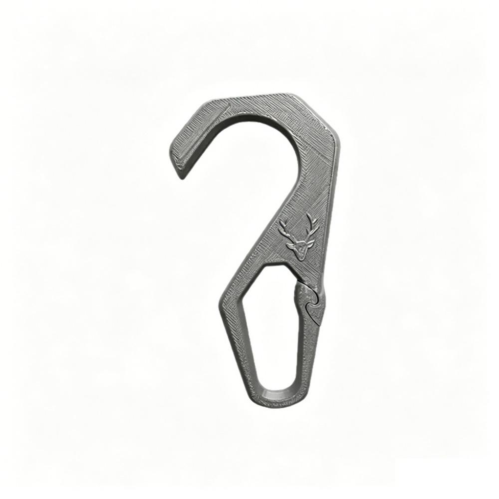 Multi-Purpose Ladder Hook with Buckle Household Hook Wall Repair Hook  for Roof Painting
