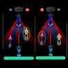 Waterproof 24Ghz Millimeter Wave Sensor Lane Change Assist System BSD Blind Spot Monitoring IP67 Motorcycle Blind Spot Detection