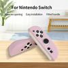 For Nintendo Switch 2 Controller Silicone Case Separate Design Shockproof Anti Drop Protective Cover - Pink