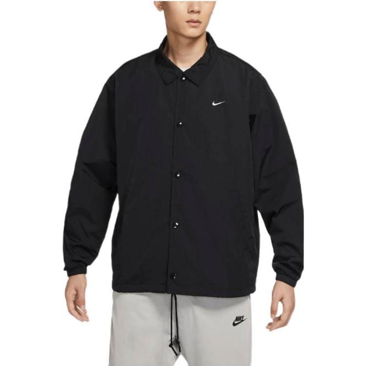 Nike Куртки Мужские Черный Лацкан Умеренный Другое DQ5006-010