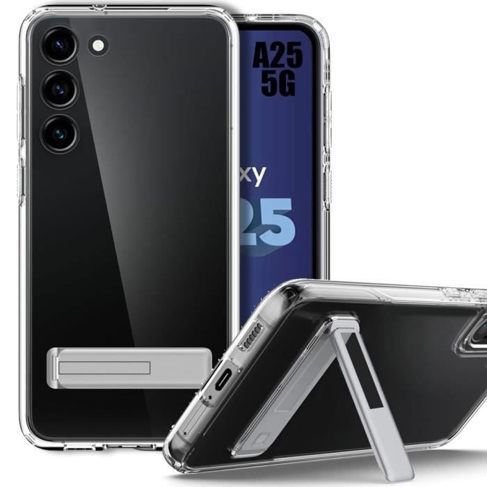 Coque de protection - BOOLING - pour Samsung Galaxy A25 5G - Transparent - Souple - Silicone