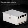Stainless Steel 5-Compartment Covered Knife Storage Box