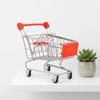 Mini compact size Toy Hand Trolley Simulation Cart  Office sundry arrangement